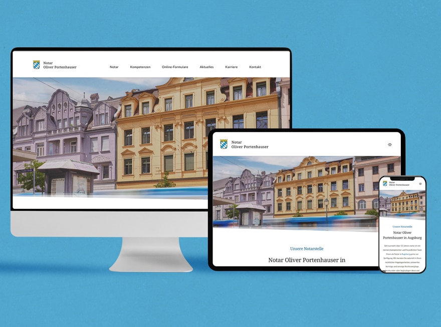 Webdesign-Referenz-Notar-Augsburg-Imagewunder