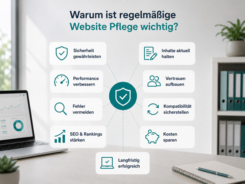 Website Betreuung Warum ist Pflege so wichtig