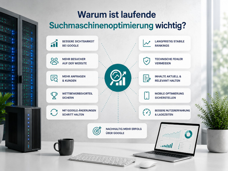Website Betreuung Warum laufende SEO Betreuung wichtig
