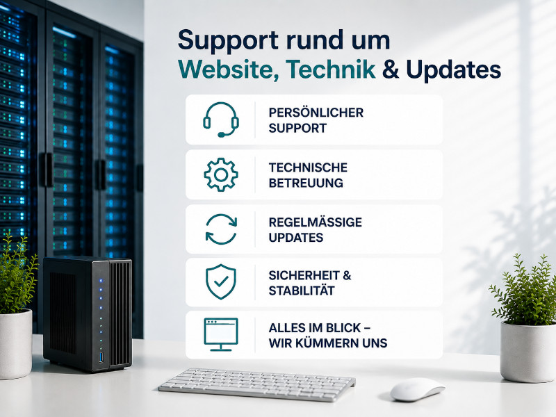 Website Wartung Support Imagewunder